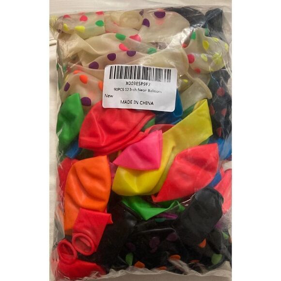 🔥 Balloon bundle: Pink 120 piece of balloon arch/Neon 90 piece 12 inch balloons - Picture 4 of 8